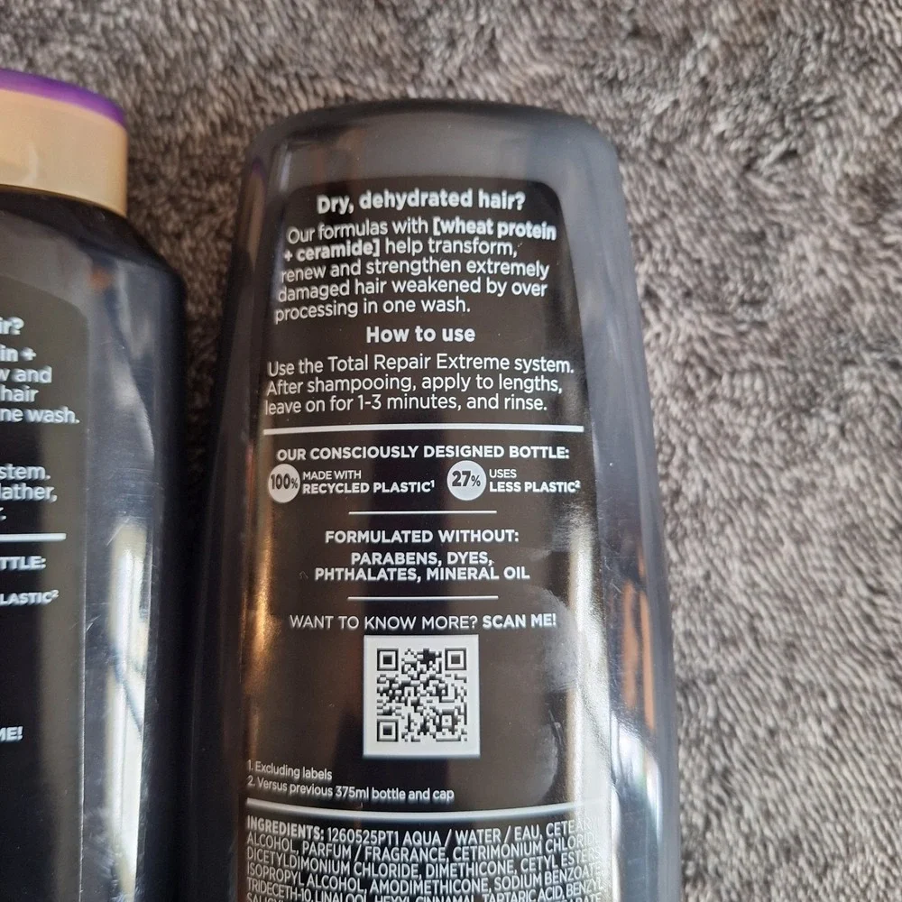 2 Pk‎ L'oreal Elvive Total Repair Extremely Damage Hair Shampoo & Conditioner